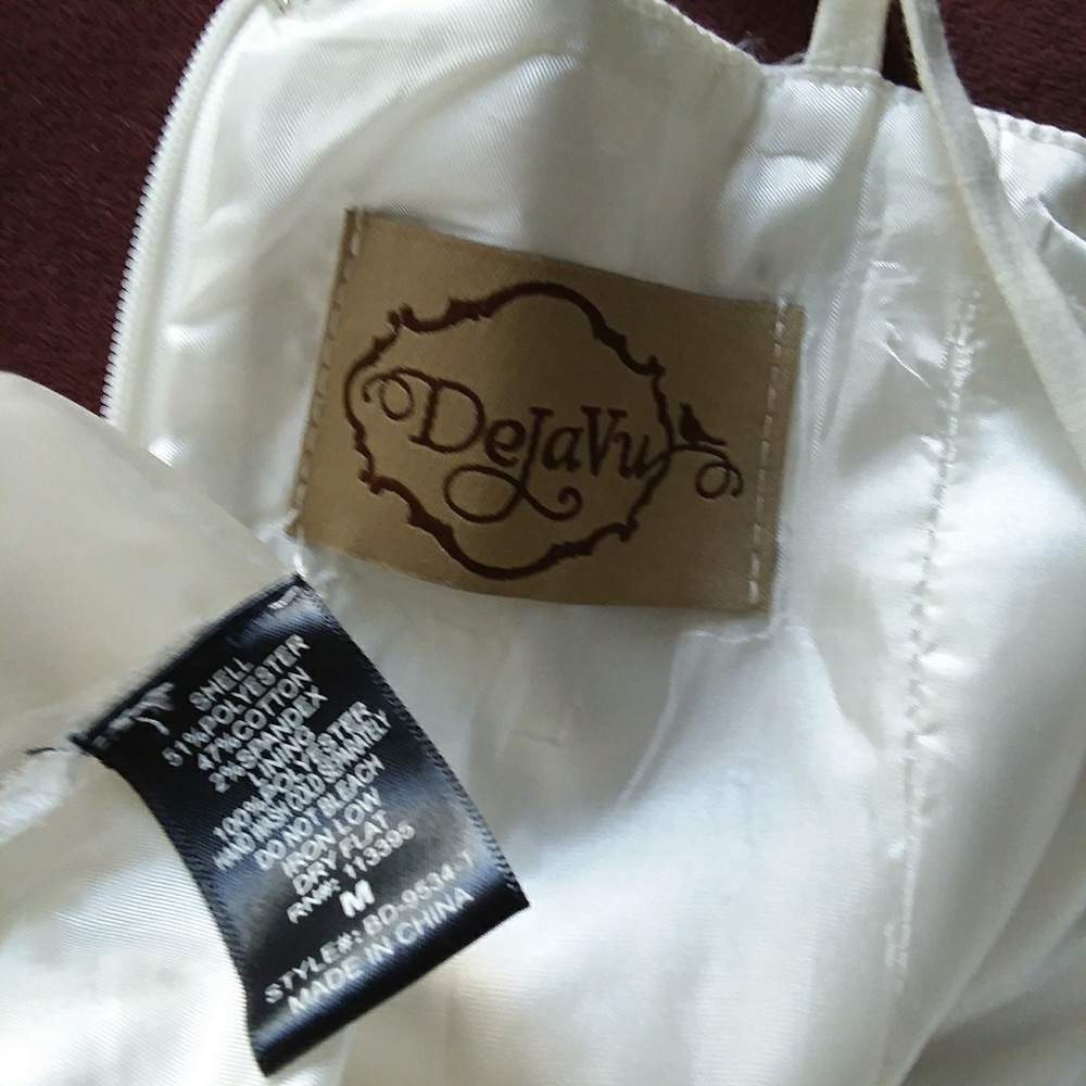 Deja Vu White sun dress - Picture 7 of 8